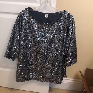 Sequin top